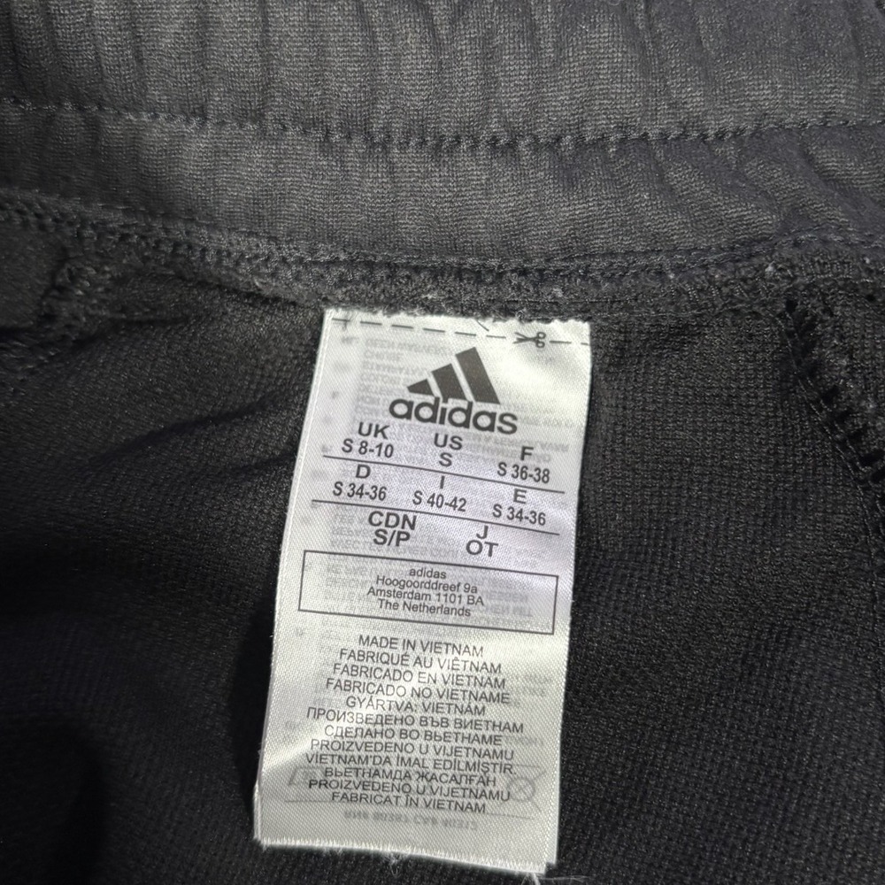 Adidas Miami Redhawks Track Pants Mens S Black Aeroready Tapered Logo Warm Up - Picture 8 of 12